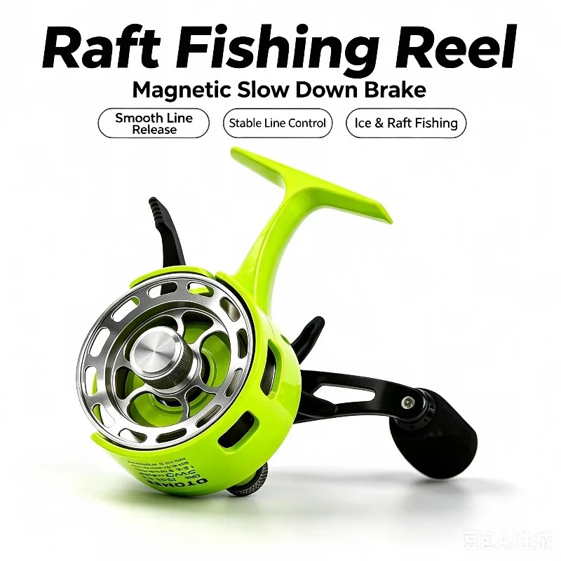 Ice Fishing Reel - Yeni Dişli Oranı 3.2:1 Buz Balıkçılığı