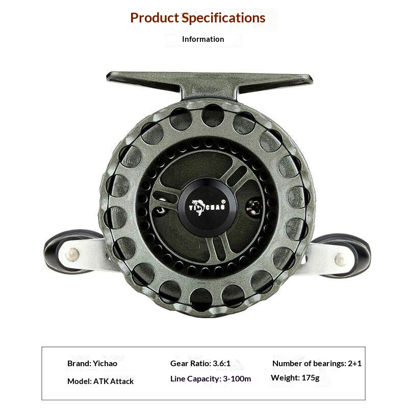 YI CHAO Atk Raft Balıkçılık Ma - Ice Fishing Reel incelemesi ve fiyatı