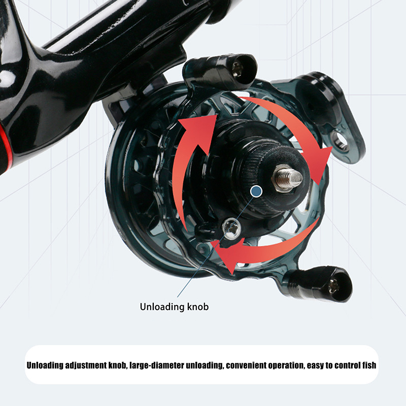 Yeni 1 adet 1:1 Taşınabilir Yü - Ice Fishing Reel incelemesi ve fiyatı