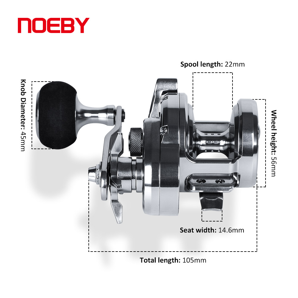 NOEBY Slow Pitch Jigging Makar - Trolling Reel incelemesi ve fiyatı